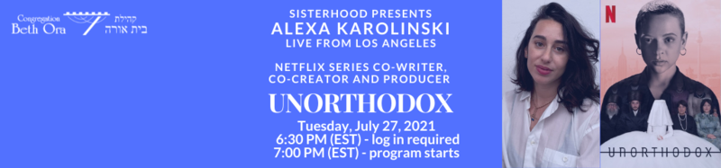 Banner Image for Sisterhood Presents Alexa Karolinski Live from Los Angeles