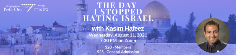 Banner Image for The Day I Stopped Hating Israel with Kasim Hafeez
